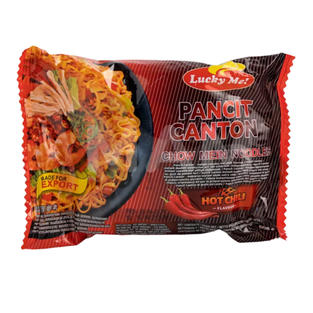 LUCKY ME Instant Nudeln Pancit Canton Chili 60G
